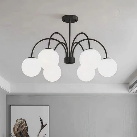 Modern E27 LED Chandelier Light  For Living Room Bedroom Dining Table Kitchen Study Ceiling Pendant Lamps Lustre Home Decoration
