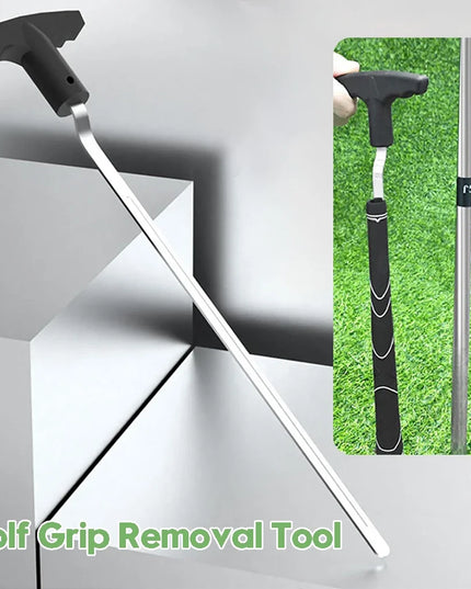 Golf Grip Removal Tool Golf Club Grip Tool V-Groove Grip Remover Saver Protective Grip Removal Tool Golf Accessories Golf Suppli