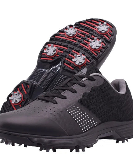 Waterproof Golf Shoes for Men Spikeless Outdoor Golf Sport Training Sneakers Classic Mens Golf Trainers Big Size 13 14
