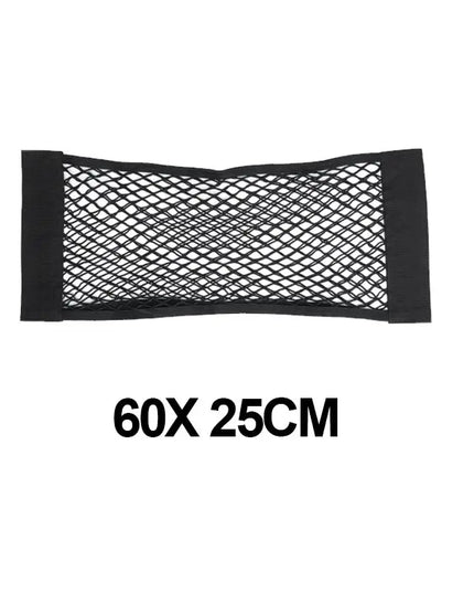 Car Trunk Storage Bag Nylon Mesh Nets Auto Back Rear Trunk Organizer Elastic String Luggage Net Holder Pocket Vehicle supplies
