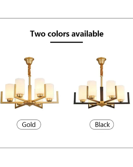 Modern Modern Led Chandelier Nordic Living Room Lamp Retro Simple Dining Room Decoration Iron Art LED Hanging Lamps Pendant Ligh