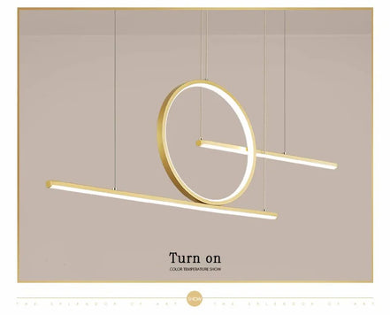 Modern LED Ceiling Chandelier Dining Table Indoor Lighting Chandeliers Kitchen Pendant Light Living Room Decoration Hanging Lamp