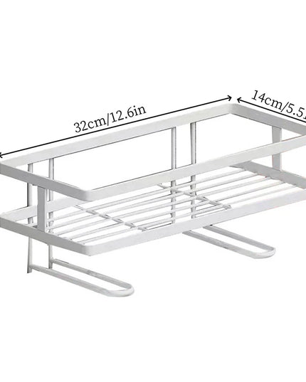 Space Saver Over Toilet Shelf, No Drill Bathroom Organizer for Towels & Toiletries,Maximizes Vertical Storage in Small Bathrooms