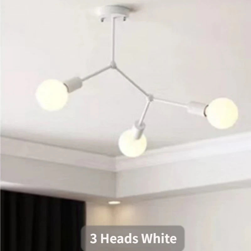 Modern Loft LED Chandelier Light Tree Branch Chandelier Lamp Decorative Chandelies Ceiling Hanglight for Kitchen Living Room