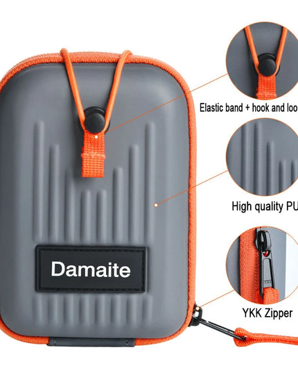 Golf Bag Golf Rangefinder Organizer Portable Golf PU Laser Rangefinder Pouch Instrument Shockproof Golf Portable Waist Packs