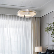 Modern leaf chandelier luxury designer Acrylic ring light Dining Room Home Bedroom Kitchen Hanging Lights Decor sofa living room