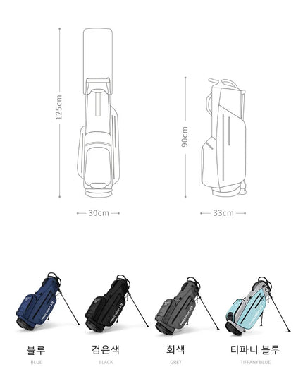 PGM Golf Bags Men Women Lightweight Multifunctional Stand Bag Can Hold a Full Set of Clubs QB074