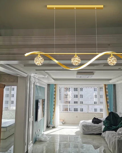 New Modern Led Chandelier For Living Room Dining Room Kitchen Ceiling Pendant Lights Nordic Minimalist Dining Tables Lamps