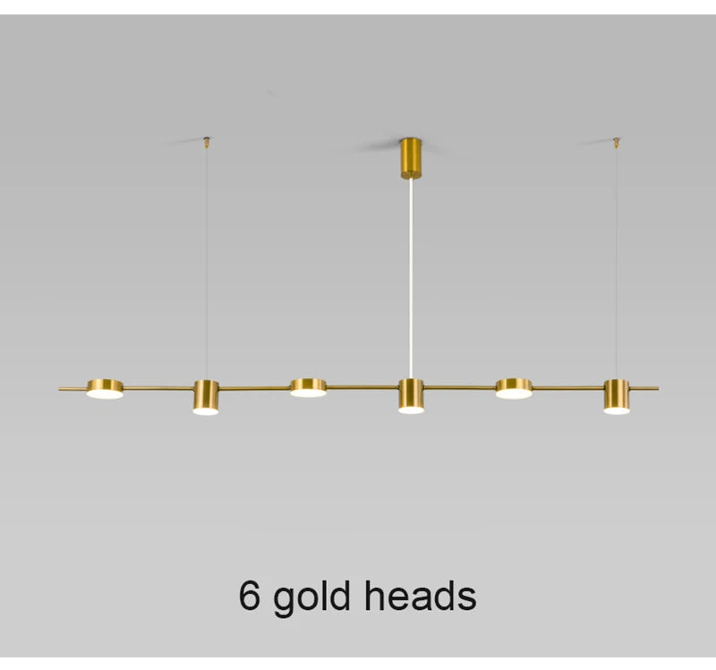 Modern LED Ceiling Chandelier Indoor Lighting Dining Table Chandelier Pendant Hanging Light Living Room Decoration Kitchen Lamp