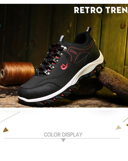 Men Shoes Leather Casual Shoes For Men Sneakers Spring Autumn Winter Shoes For Male Tennis Lightweight Walking Shoes
