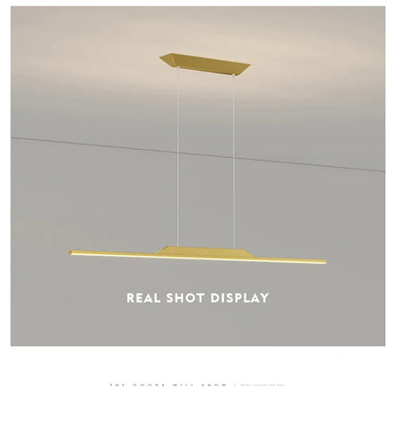 Modern LED Chandelier for Dining Room Kitchen Bar Living Bedroom Ceiling Pendant Lamp Black Simple Design Chandelier Light