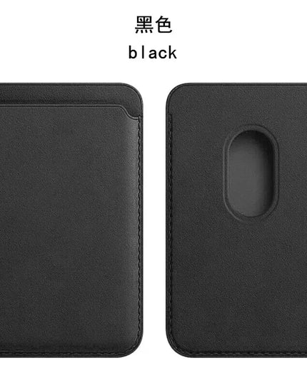 For Magsafe Magnetic Leather Wallet Case For iPhone  17 16 15 14 13 12 11 8  Samsung Huawei Card Holder with Magnet Covers
