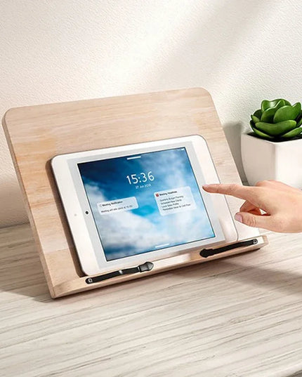Adjustable Reading Rest Tablet Cook Home Study Room Book Holder Foldable Stand