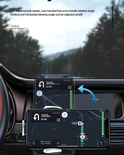 VIKEFON 30W Car Wireless Charger Car Phone Holder for iPhone 12 Pro Max 11 Pro X MAX 8 7 Plus Intelligent Infrared Phone Holder