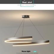 Modern LED spiral chandelier is suitable for living room dining room bedroom study villa home decoration lighting room decoratio