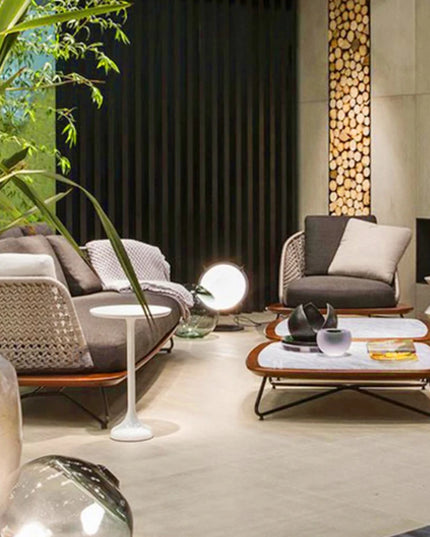 Lounge Terrace Sofa 3 Person Balcony Outdoor Sofa Garden Single Muebles De Jardin De Exterior Outdoor Patio Furniture