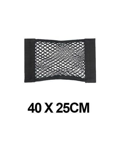 Car Trunk Storage Bag Nylon Mesh Nets Auto Back Rear Trunk Organizer Elastic String Luggage Net Holder Pocket Vehicle supplies