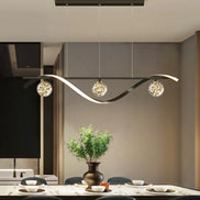 New Modern Led Chandelier For Living Room Dining Room Kitchen Ceiling Pendant Lights Nordic Minimalist Dining Tables Lamps