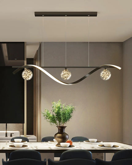 New Modern Led Chandelier For Living Room Dining Room Kitchen Ceiling Pendant Lights Nordic Minimalist Dining Tables Lamps