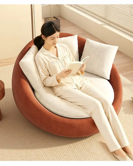 Gaming Puffs Living Room Sofas Pouf Velvet Modern Children Living Room Sofas Individual Curved Tumbonas Playa Trendy Furniture