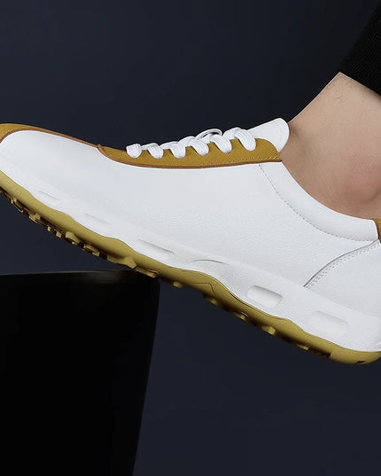 2025 Professional Golf Shoes Men Leather Golf Training Unisex Good Quality Gym Sneakers Man Brand Designer Walking Shoes 38-44