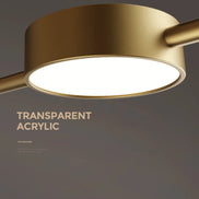 Modern LED Ceiling Chandelier Indoor Lighting Dining Table Chandelier Pendant Hanging Light Living Room Decoration Kitchen Lamp