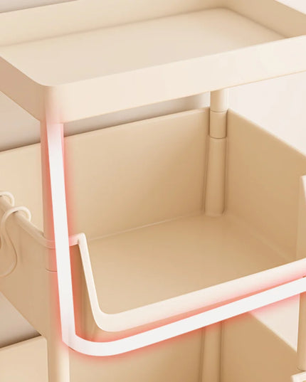 Children's Bookcases Rack Cart Home Toy Storage Reading Shelves Furniture With Wheels Removable Small Bookshelves With Wheels