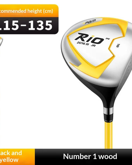 PGM Children's Golf Clubs - Large Volume 1 Wood for Kids, Boys, Beginners, Girls, Teenagers, Graphite Shafts JRMG017