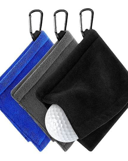1 golf ball cleaning towel Microfiber scrub cleaning club wipe Ball towel Outdoor sports towel