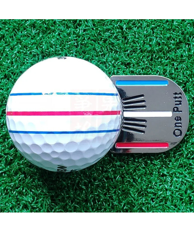 Golf Ball Marker Cap Clip - Practical Putting Alignment Aiming Tool Hat Clip for Enhanced Golf Performance