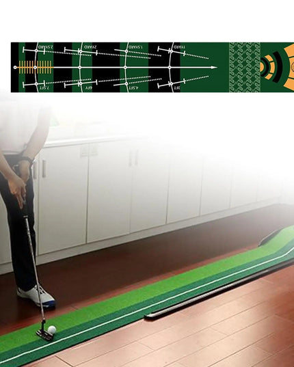 Golf Putting Indoor Golf Hitting Mat Green Mat Golf Practice Training Aid Equipment for Home Outdoor Backyard Golf Practice