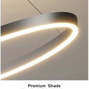 Modern LED spiral chandelier is suitable for living room dining room bedroom study villa home decoration lighting room decoratio