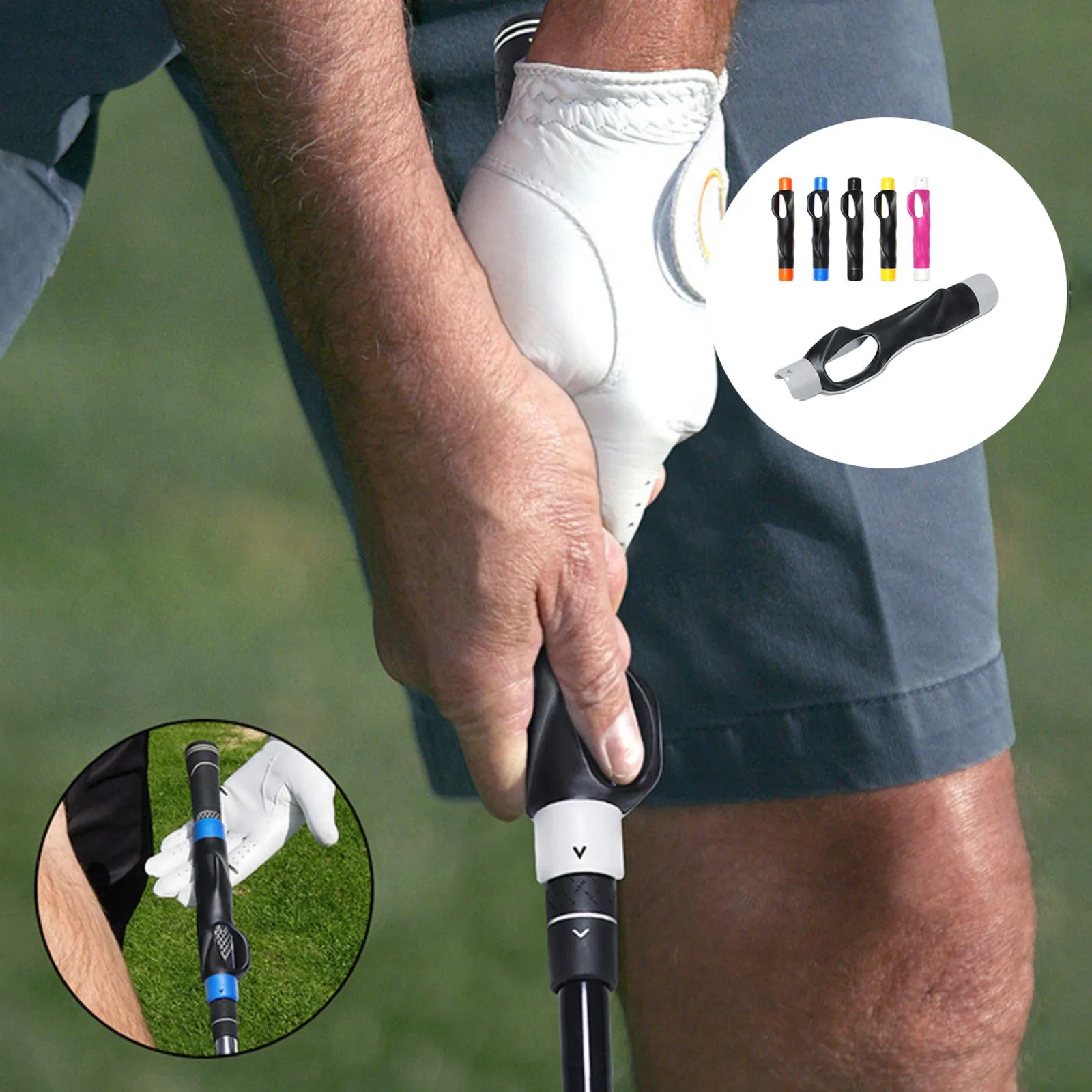 Professional Portable Anti-slip Golf Swing Trainer Grip Aid To Help Train Correct Hand Position Grasp Training Accessories