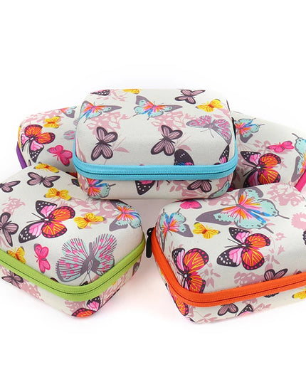 Travel Essentials Oil Storage Bag White Butterfly 15/12 Slots for 5ML 15ml Essential Oil Storage Case 10ml Display Organizadores