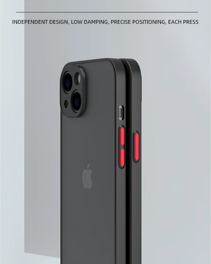 Jingjia Armor Bumper Shockproof Case For iPhone 15 11 12 13 Mini 14 Pro XR X Xs Max 7 8 Plus SE 2020 Silicone Hard Cover Capa