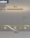A-100cm Golden / 3 Colors