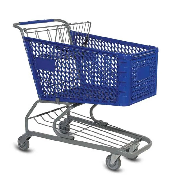 Wholesale Shopping Trolley Cart Large Grocery Shopping Cart Grocery Cart