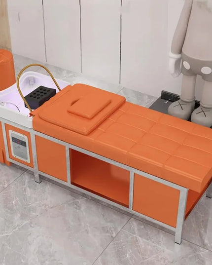 Ergonomic Lounge Shampoo Bed Portable Nordic Fashion Modern Hair Shampoo Bed Comfortable Trendy Cadeira De Barbearia Furniture