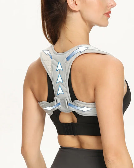 Back Posture Corrector Belt Brace Hunchback Corrector Adult Men and Women Sitting Posture Correction Belt Shoulder Straight Back
