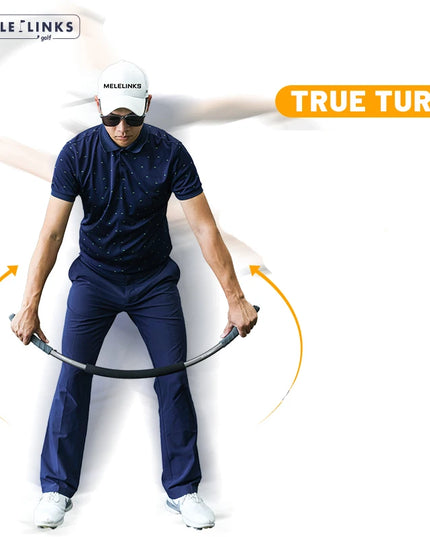 Golf Training Aids Golf Accessories True Turn Spinner Shoulder Dual Core Swing Practitioner Rhythm Teaching Trainer Supplies