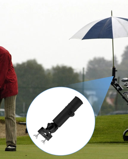 Golf Trolley Umbrella Holder Umbrellas Stand Black for Golf Cart Handles