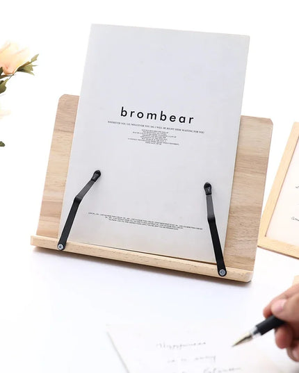 Adjustable Reading Rest Tablet Cook Home Study Room Book Holder Foldable Stand