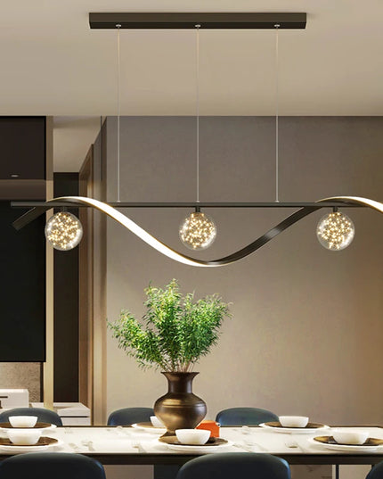 New Modern Led Chandelier For Living Room Dining Room Kitchen Ceiling Pendant Lights Nordic Minimalist Dining Tables Lamps