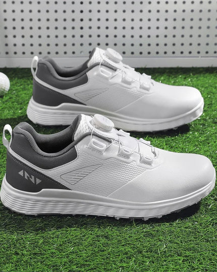 Golf Shoes Men Spikeless Anti Slip Waterproof Breathable Lightweight Golf Sneakers Outdoor Comfortable Walking Training Shoe man