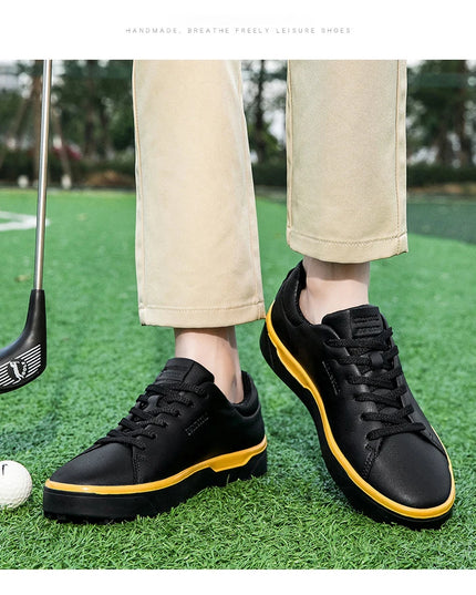Golf Shoes Men New Comfortable Non-slip Outdoor Couple Golfer Training Spikeless Casual Golf Sports and Leisure Sneakers