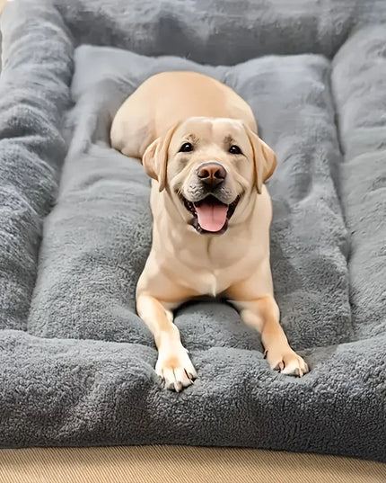 120cm Warm Dog Sofa Bed Winter Pet Dog Cat Bed Sleeping House Kennel Mat Cat Puppy Mattress Pet House Cushion For Large Dogs