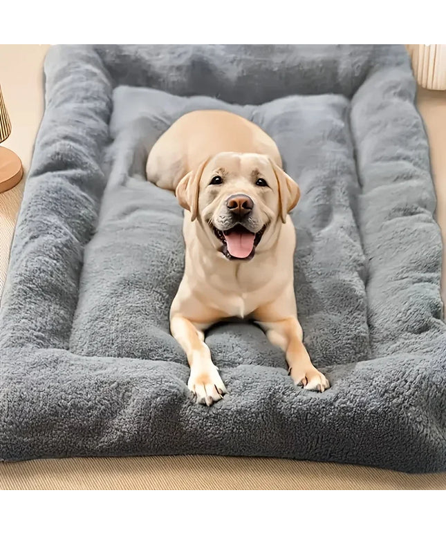 120cm Warm Dog Sofa Bed Winter Pet Dog Cat Bed Sleeping House Kennel Mat Cat Puppy Mattress Pet House Cushion For Large Dogs