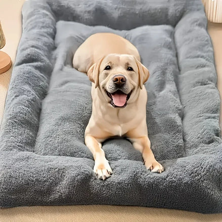 120cm Warm Dog Sofa Bed Winter Pet Dog Cat Bed Sleeping House Kennel Mat Cat Puppy Mattress Pet House Cushion For Large Dogs