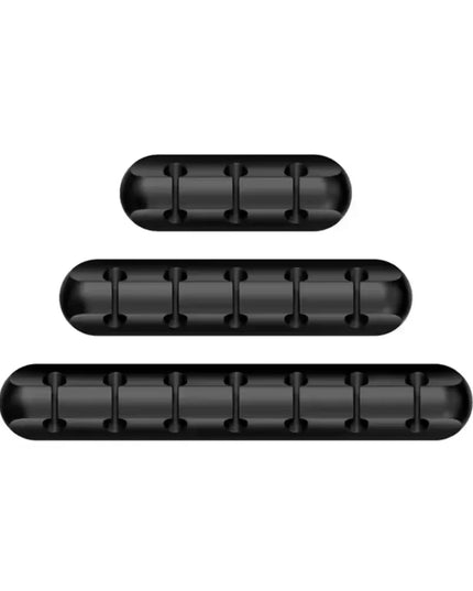 Cable Cord Wire Organizer Silicone USB Cable Winder Management Clips Self Adhesive for Mouse Keyboard Headset For iPhone Huawei