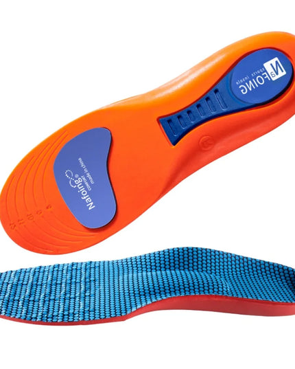 Sport Orthopedic Insoles for Feet Men Women EVA Breathable Shock Absorption Shoes Insole for Running Basketball Sport Care Pads